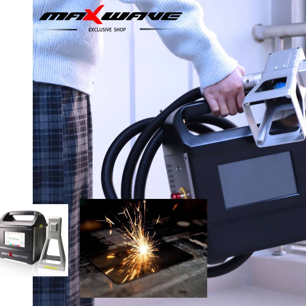 Laser Marking Machine - 20W 30W 50W Portable Hand-held Fiber
