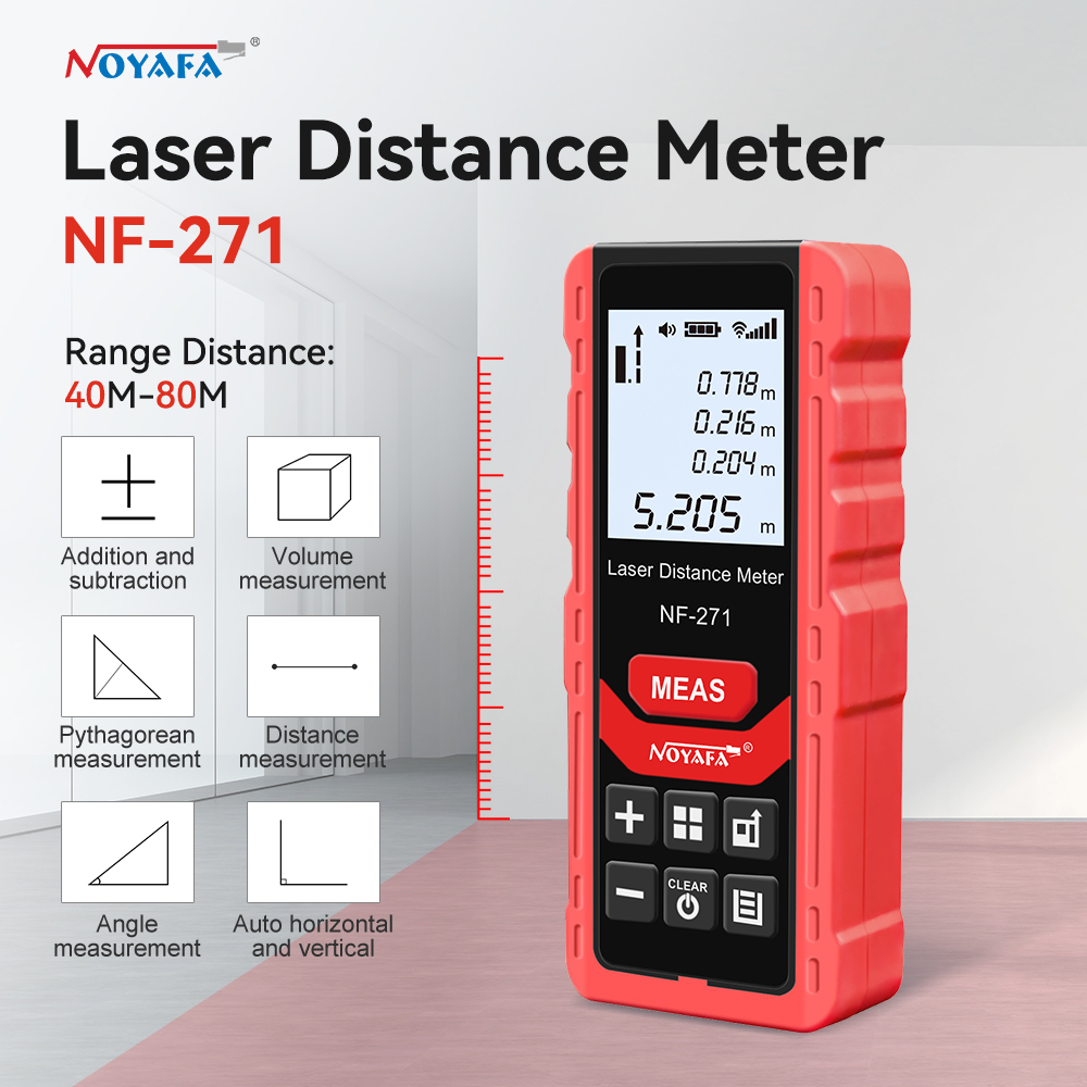 Industrial Laser Rangefinder - NOYAFA NF-271 Laser Rangefinder 40M Laser