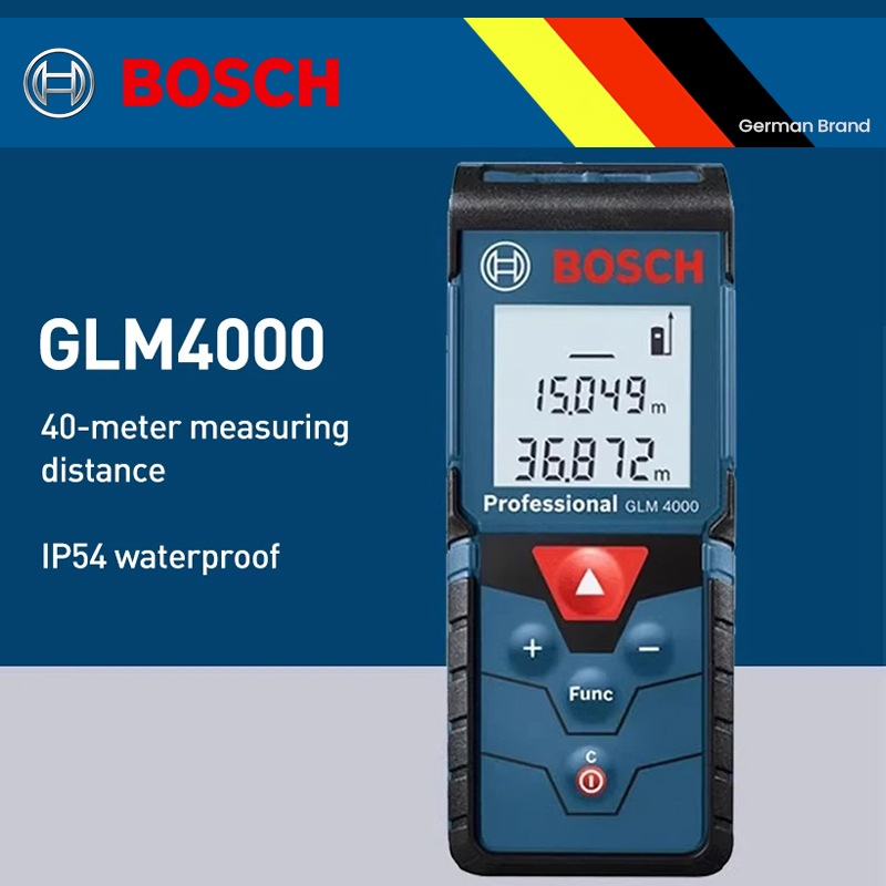Industrial Laser Rangefinder - Bosch GLM 4000 Laser RangeFiner Bag