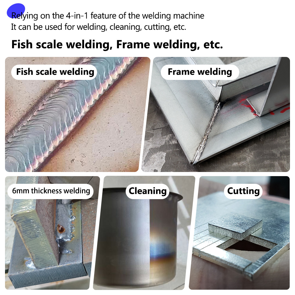 Four In One Air Cooling Handhe - Industrial Laser Welder Constant ulasan dan harga