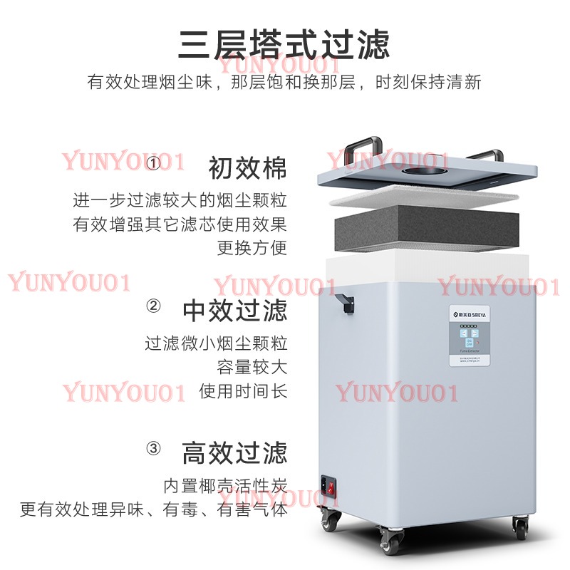 Solder smoking machine, smoke  - Industrial Laser Solder Iron ulasan dan harga