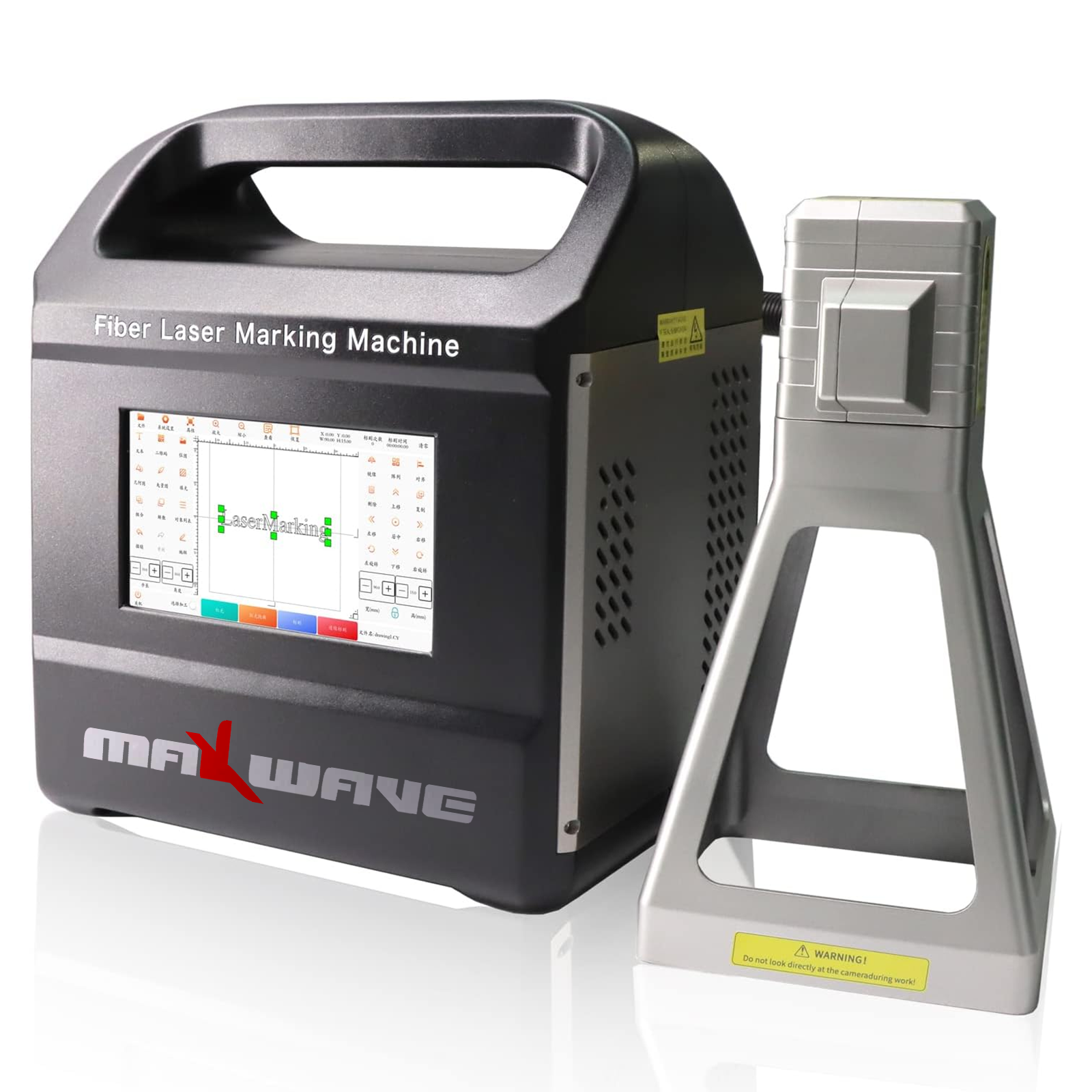 20W 30W 50W Portable Hand-held - Laser Marking Machine ulasan dan harga
