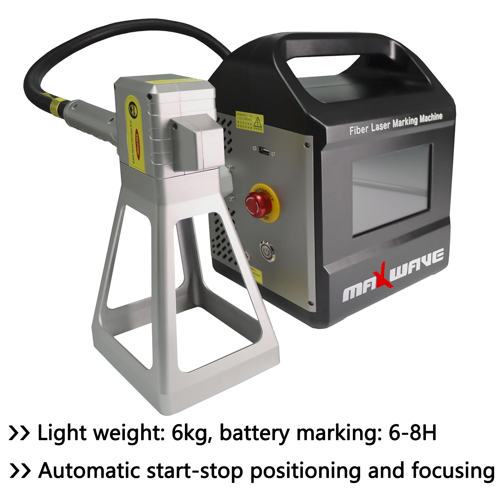 20W 30W 50W Portable Hand-held - Laser Marking Machine ulasan dan harga