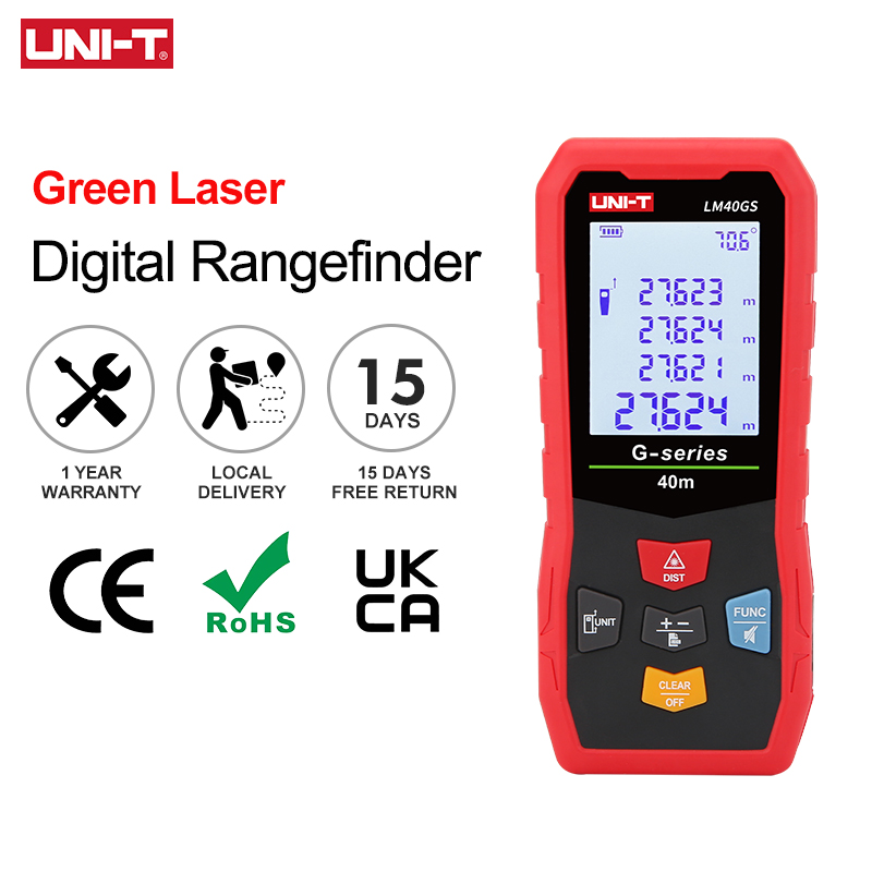 UNI-T Laser Distance Meter LM- - Industrial Laser Rangefinder ulasan dan harga