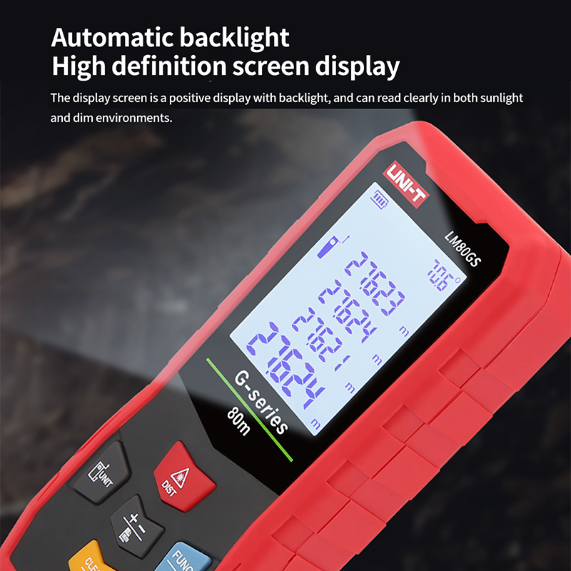 UNI-T Laser Distance Meter LM- - Industrial Laser Rangefinder ulasan dan harga