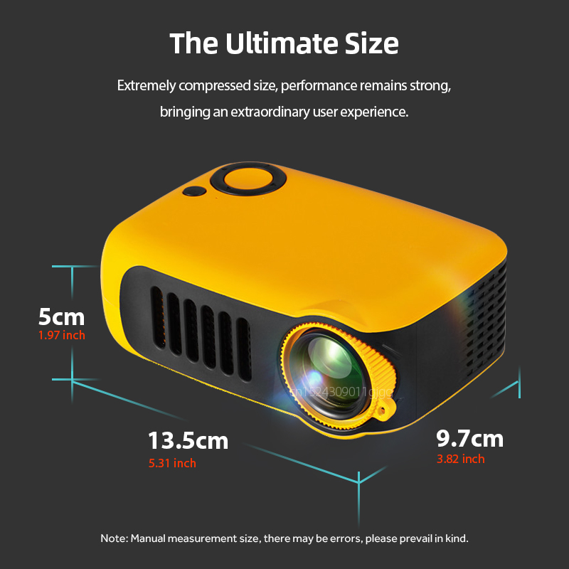 A2000 Mini Projector Portable  - Industrial Laser Projection ulasan dan harga
