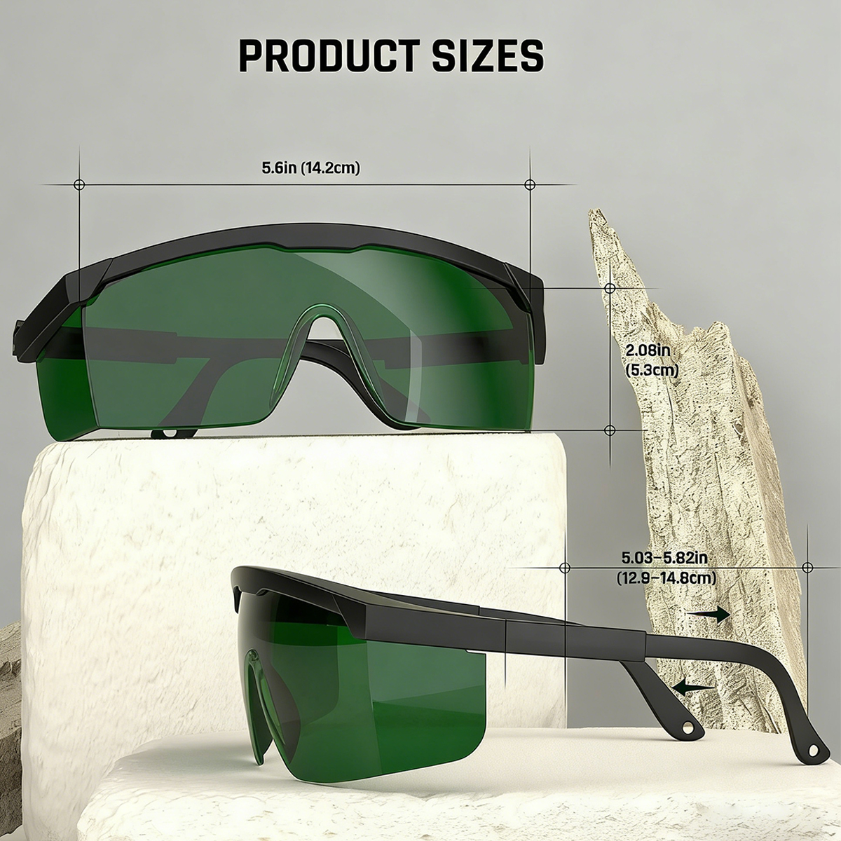 Laser Protection Goggles 200-2 - Industrial Laser Glasses ulasan dan harga