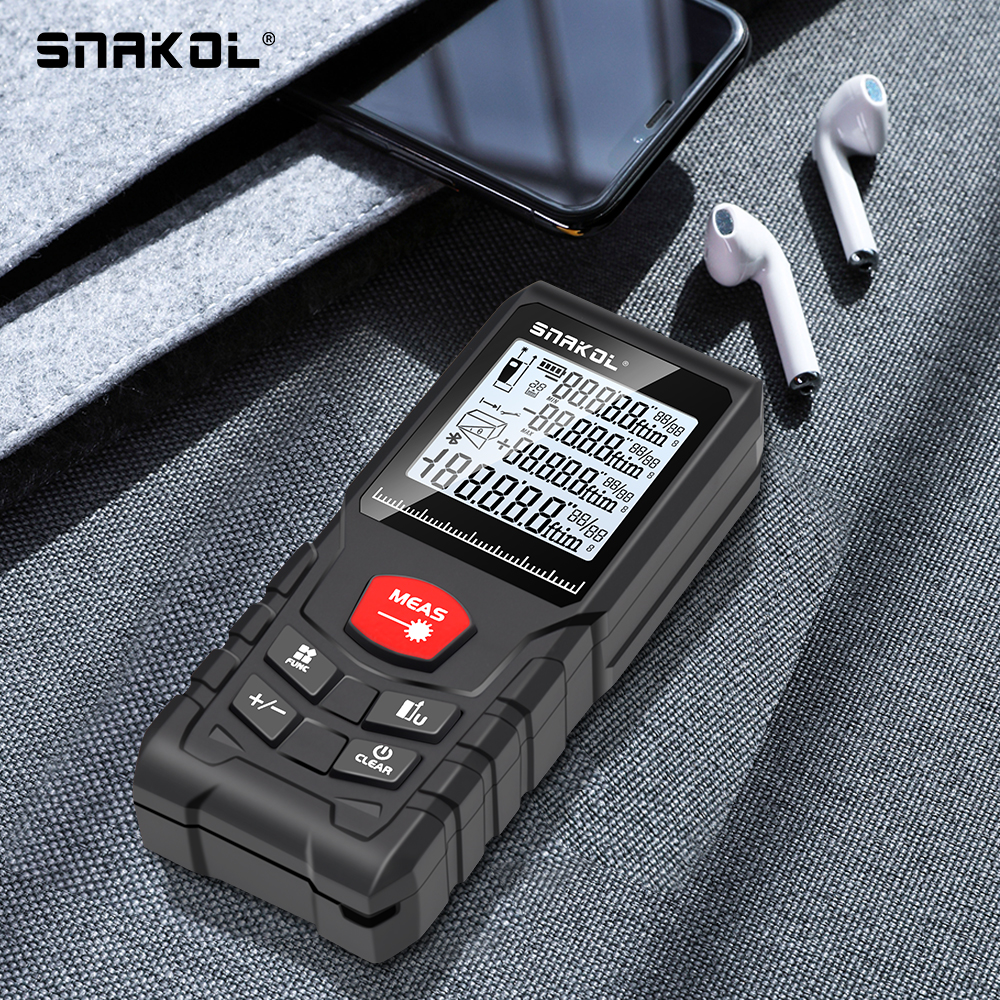 Snakol Laser Distance 50M/100M - Industrial Laser Rangefinder ulasan dan harga