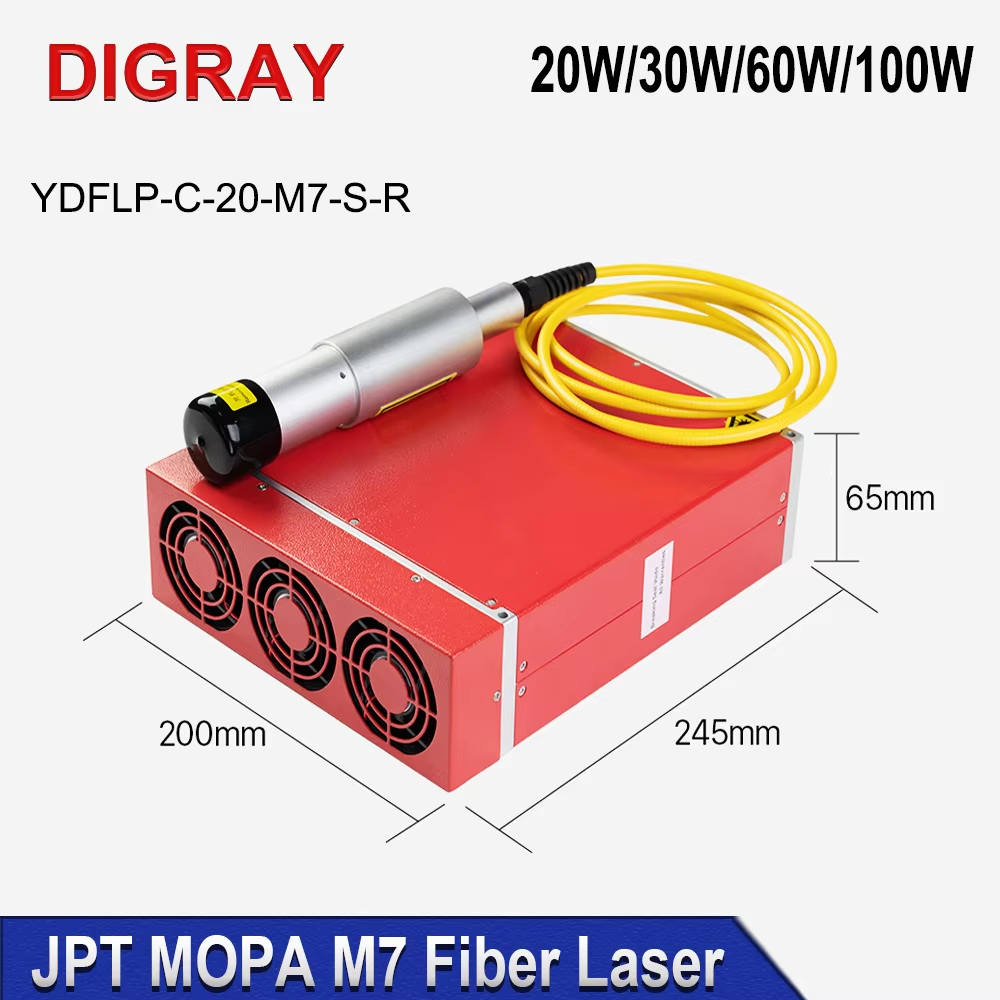 DIGRAY JPT MOPA M7 Pulse Fiber - Laser Marking Machine ulasan dan harga
