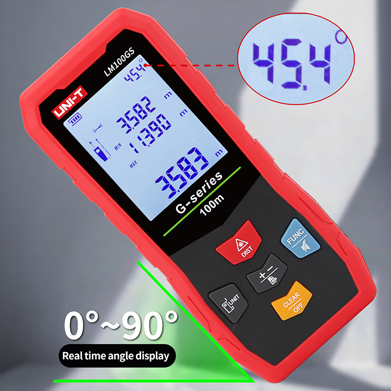 UNI-T 40m Green Laser Distance - Industrial Laser Rangefinder ulasan dan harga