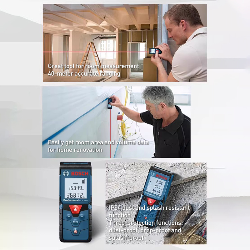Bosch GLM 4000 Laser RangeFine - Industrial Laser Rangefinder ulasan dan harga