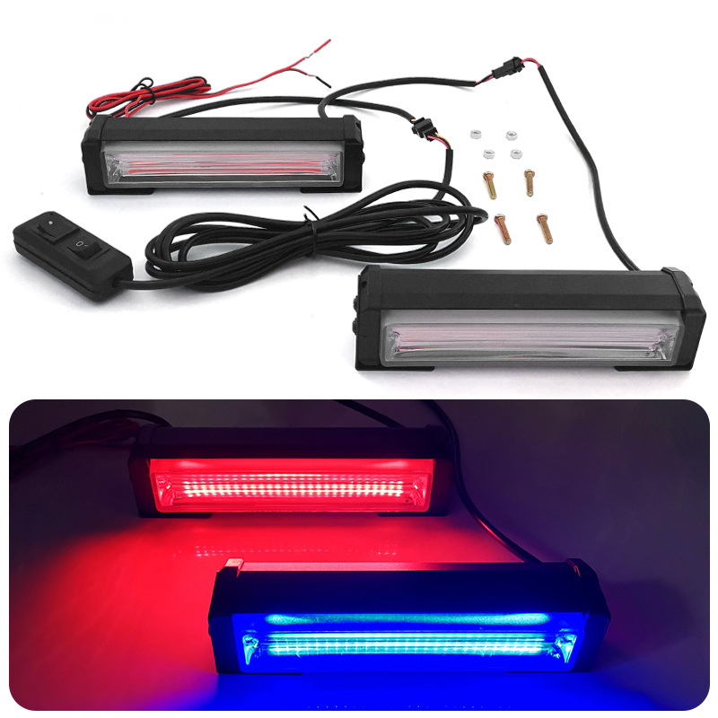 2Pcs COB Car Strobe Warning Li - Industrial Laser Pointer 24V ulasan dan harga