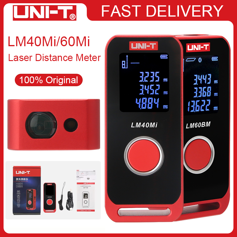 UNI-T Laser Distance Meter 40m - Industrial Laser Rangefinder ulasan dan harga