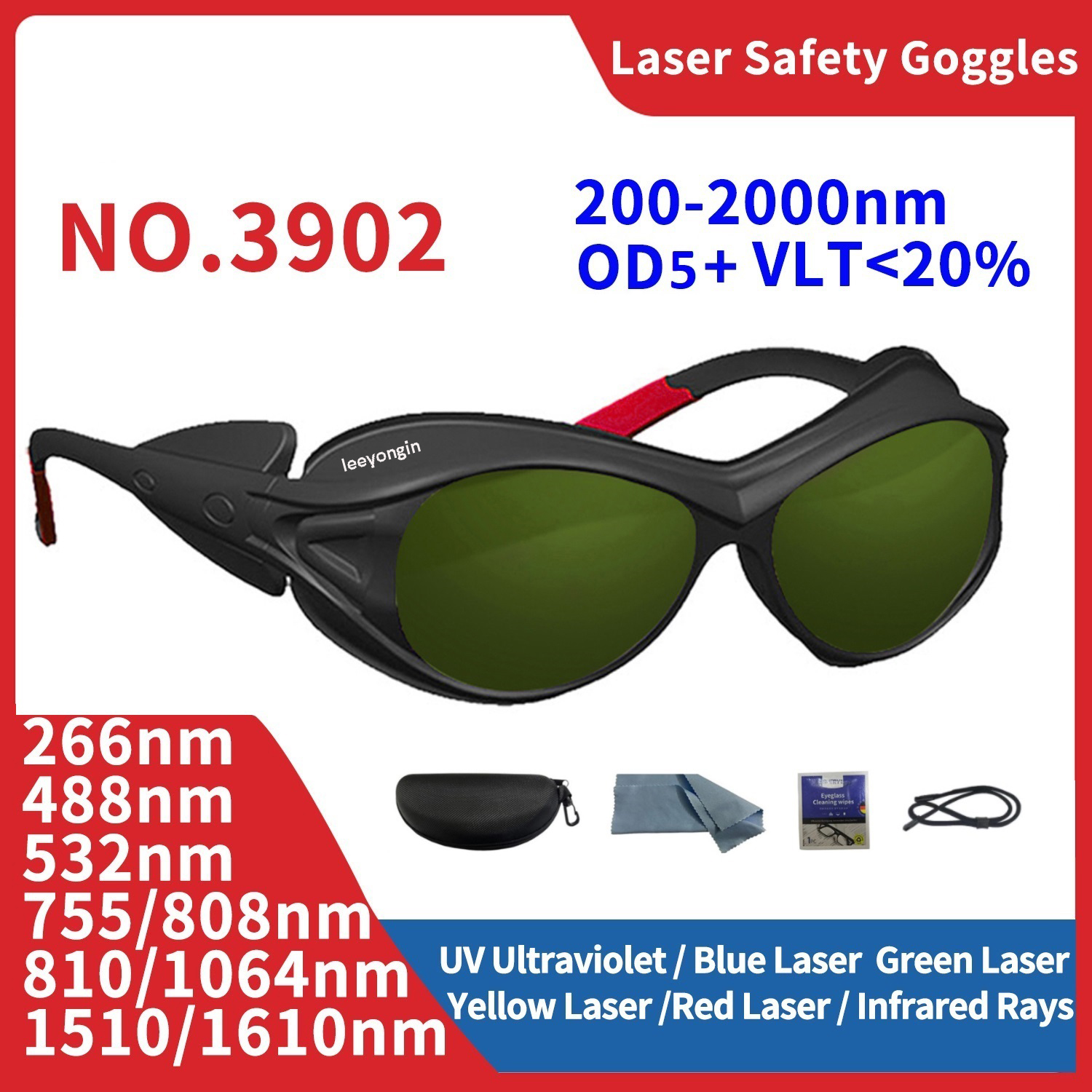 Laser Goggles All Wavelength 2 - Industrial Laser Glasses ulasan dan harga