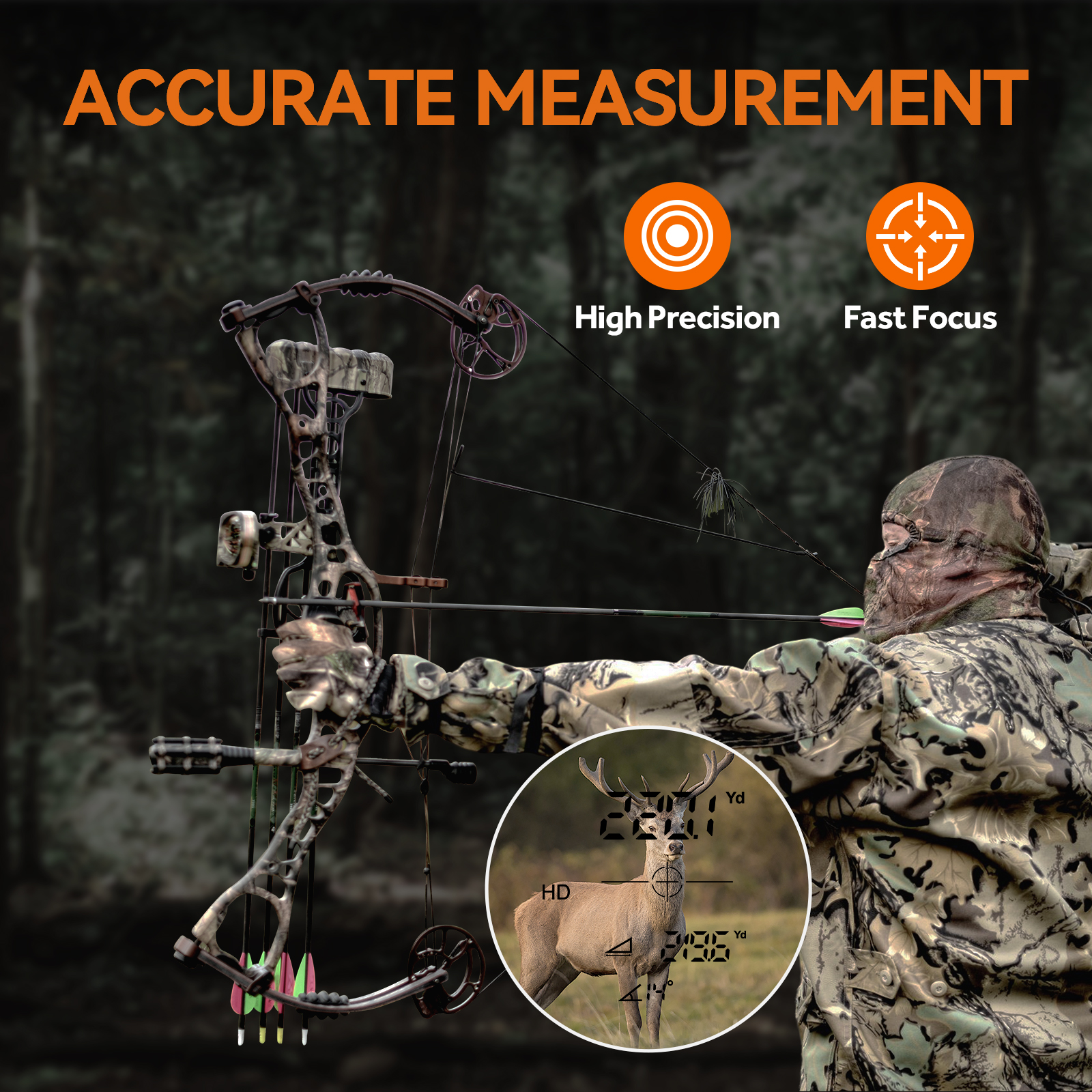 MiLESEEY Range Finder for hunt - Industrial Laser Rangefinder ulasan dan harga